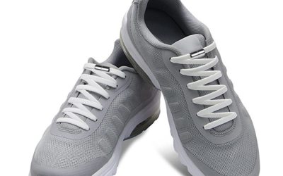 Casual Elastic Lock No-Tie Shoelaces White