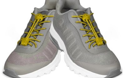 Casual Nylon Lock No-Tie Shoelaces Yellow