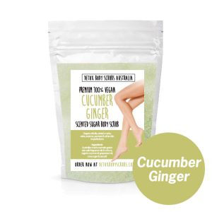 Cucumber Ginger Detox Body Scrub