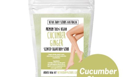 Cucumber Ginger Detox Body Scrub
