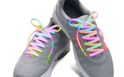 Nylon Light Up LED Shoelaces Multicolour