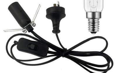 Himalayan Salt Lamp Power Cord with On/Off Button
