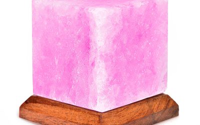 USB Colour Changing Himalayan Salt Lamp Cube