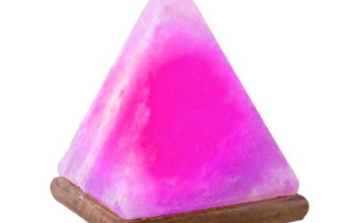 USB Colour Changing Himalayan Salt Lamp Pyramid