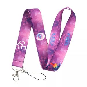 Lanyard Polyester Cruise Travel ID Serenity Purple